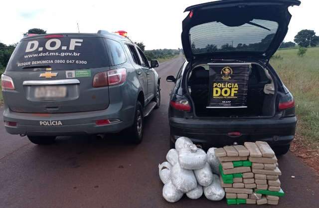 Traficante que seguia para o RJ &eacute; preso com R$ 175 mil em drogas
