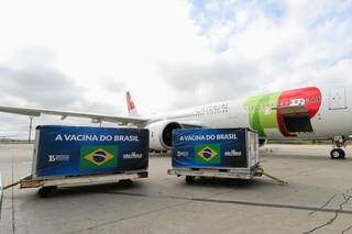 Por enquanto a maior torcida é pelo movimento de chegada de vacinas nos aeroportos do Brasil (Foto: Reprodução)