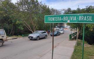 Fronteira da Bolívia com Mato Grosso do Sul. (Leonardo Cabral/ Diário Corumbaense)
