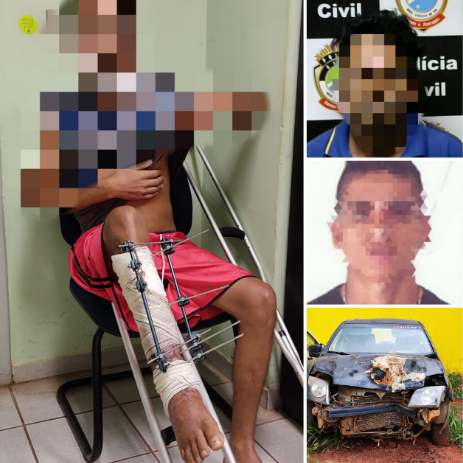 Um ano ap&oacute;s esfaquear e atropelar rapaz em briga de bar, pai e filho s&atilde;o presos
