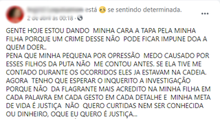 Mãe denuncia amigos da família que estupraram criança durante 5 anos Mãe denuncia amigos da família que estupraram criança durante 5 anos