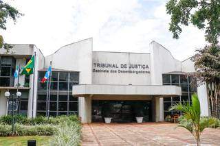 Fachada do Tribunal de Justiça em Campo Grande. (Foto: Henrique Kawaminami | Arquivo)