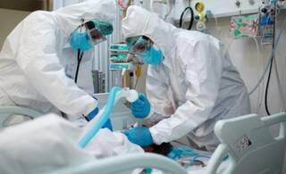 Sem pressão suficiente, oxigênio só chega até 140 pacientes no hospital referência para tratamento da covid-19 em Mato Grosso do Sul (Foto Divulgação)