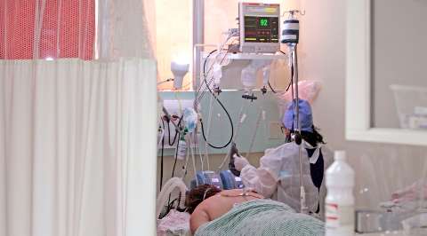 Metade de pacientes intubados por covid precisa de diálise após lesões nos rins
