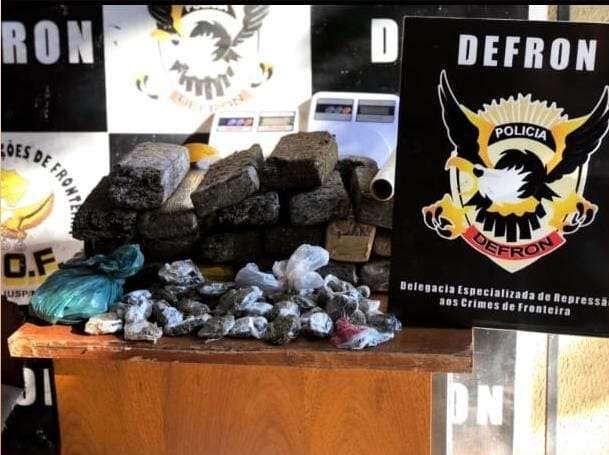 Pris&atilde;o de traficantes leva a entreposto do tr&aacute;fico de maconha em aldeia 