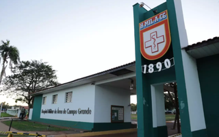 O Hospital Militar de Área de Campo Grande abriu 13 leitos emergenciais na pandemia. (Foto: Kísie Ainoã)