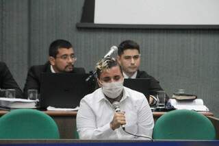 Fernanda durante julgamento em 13 de novembro do ano passado. (Foto: Marcos Maluf)