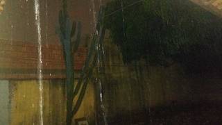 Chuva na região do Bairro Maria Aparecida Pedrossian. (Foto: Direto das Ruas) 