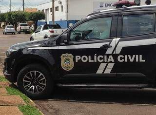 Viatura da Polícia Civil em operação (Foto: Divulgação)