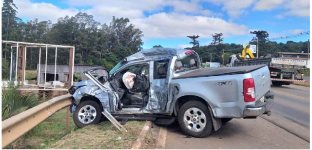 Morador de Sidrol&acirc;ndia morre em acidente envolvendo caminh&atilde;o no RS