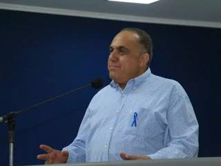 Jamal Salem é vereador e foi secretário de Saúde de Campo Grande. (Foto: Izaias Medeiros/Câmara Municipal)