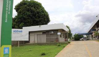 Sede da Agehab no Bairro Tiradentes, em Campo Grande (Foto: Divulgação/Agehab)