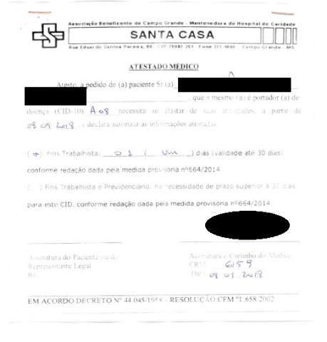 Mulher &eacute; condenada ap&oacute;s comprar atestado m&eacute;dico falso