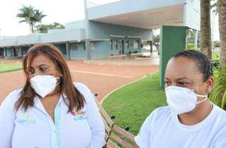 Zuleite e Sandra Cristina trabalharam por 11 anos com o médico. (Foto: Paulo Francis)