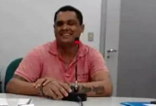Tiago Paixão Almeida, 34 anos, durante interrogatório judicial. (Foto: Reprodução de vídeo)