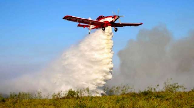 Imasul fecha loca&ccedil;&atilde;o de aeronaves para futuro combate aos inc&ecirc;ndios no Pantanal
