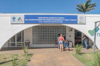 Movimentação está tranquila na unidade de saúde da família do Bairro Iracy Coelho. (Foto: Marcos Maluf)