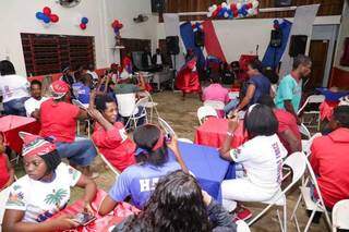 Confraternização da Comunidade Haitiana de Campo Grande (Foto: Arquivo/Kisie Ainoã)