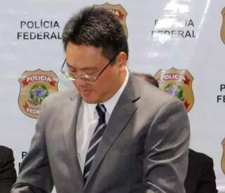 Chang Fan, delegado da PF que chefia a unidade de Dourados, e deve assumir a superintendência em MS. (Foto: Arquivo/Campo Gande News)