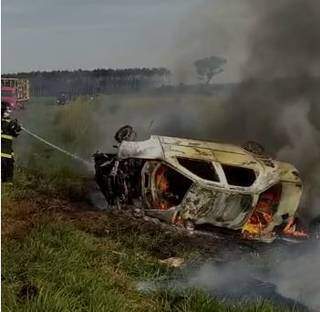 Homem que morreu carbonizado ap&oacute;s bater de frente com caminh&atilde;o tinha 53 anos