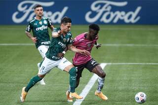 Palmeiras demonstra for&ccedil;a, atropela Independiente Del Valle e fatura 2&ordf; vit&oacute;ria