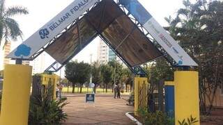 Entrada do Belmar Fidalgo,no Centro de Campo Grande. (Foto: PMCG)