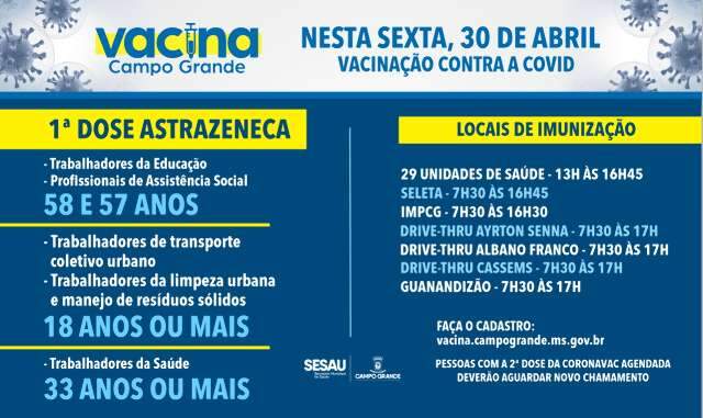 Imuniza&ccedil;&atilde;o de quem tem comorbidades deve come&ccedil;ar s&oacute; no s&aacute;bado