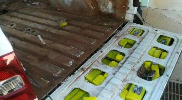 PM do Distrito Federal &eacute; preso com 152 quilos de maconha em MS 