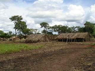 Área indígena Taunay-Ipegue, em Aquidauana, alvo de constetação (Foto/Arquivo)