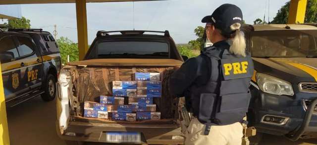 Contrabandista &eacute; preso com 25 mil ma&ccedil;os de cigarros do Paraguai 