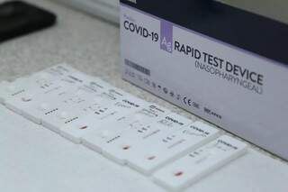 Testes rápidos de covid poderão ser deduzidos de imposto,  desde que não sejam os de farmácia. (Foto: Arquivo/Campo Grande News) 