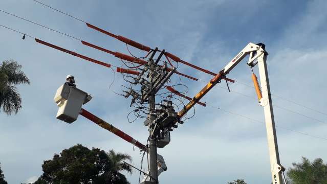 Manuten&ccedil;&atilde;o na rede el&eacute;trica &eacute; intensificada em MS no per&iacute;odo de seca