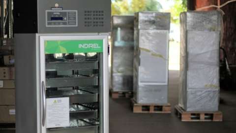  Saúde recorre a Apae para armazenar vacinas em refrigeradores