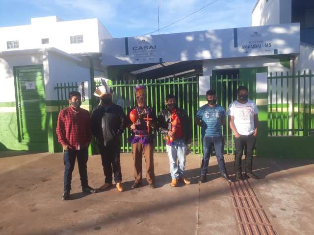 Ind&iacute;genas tamb&eacute;m ocupam polo base da Sesai em Amamba&iacute;
