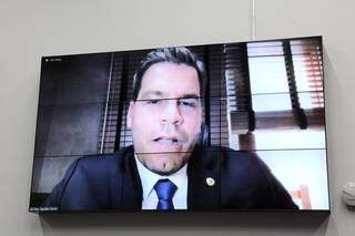 Apesar de postar que está &#34;junto com Bolsonaro&#34;, deputado estadual Renan Contar (PSL) vai analisar se partido escolhido por presidente estará em boas mãos no Estado (Foto Assembleia Legislativa)