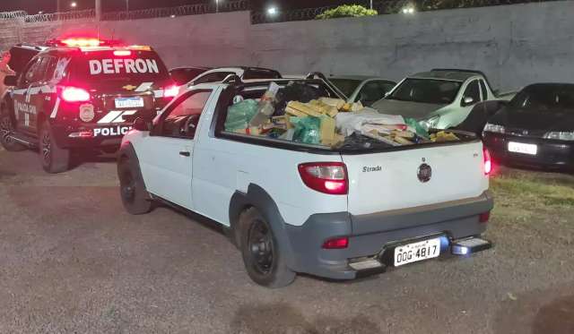 Ap&oacute;s persegui&ccedil;&atilde;o por 233 km, tr&ecirc;s s&atilde;o presos na Capital com carga de maconha