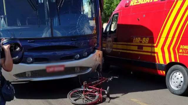 Ciclista morre em hospital dois dias depois de acidente com ônibus