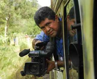 Auro Sávio Nascimento em viagem pelo Trem do Pantanal (Foto: Arquivo pessoa)