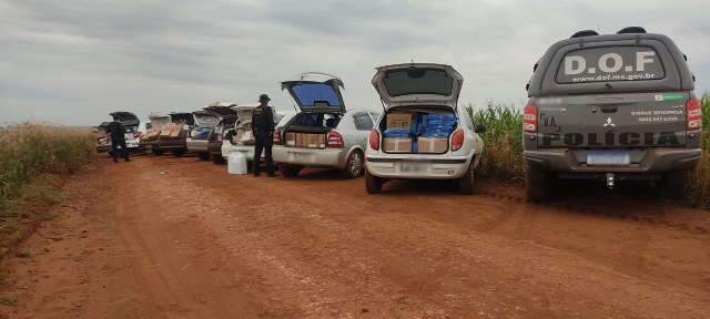 Comboio do contrabando transportava de celular chin&ecirc;s a parafusos