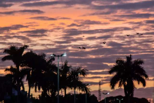 Quarta-feira tem c&eacute;u nublado e queda nas temperaturas em MS