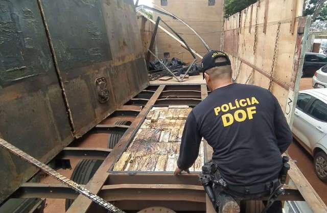 Empresa mineira &eacute; suspeita de transportar maconha em carga de arroz a granel
