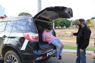 Rafael foi preso pela Deam e responderá por feminicídio (Foto: Kisie Ainoã)