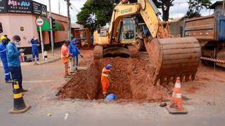 Trecho da Rua Brilhante ser&aacute; interditado por tr&ecirc;s dias para obra de drenagem