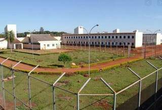 Maior penitenciária de MS, a PED tem o maior número de presos contaminados por covid-19 do país (Foto Divulgação)