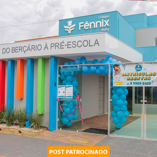 Colégio Fênnix Baby atende crianças de 4 meses a 5 anos. (Foto: Marcos Maluf)