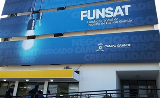 Fachada da Fundação Social do Trabalho, em Campo Grande (Foto: divulgação)