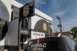 Depac Centro, unidade onde o caso foi registrado. (Foto: Marcos Maluf)