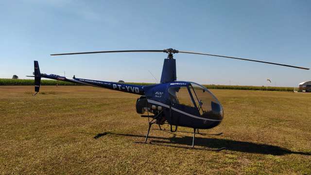 Prestes a abastecer, helic&oacute;ptero sem plano de voo &eacute; apreendido; 2&ordm; caso este ano