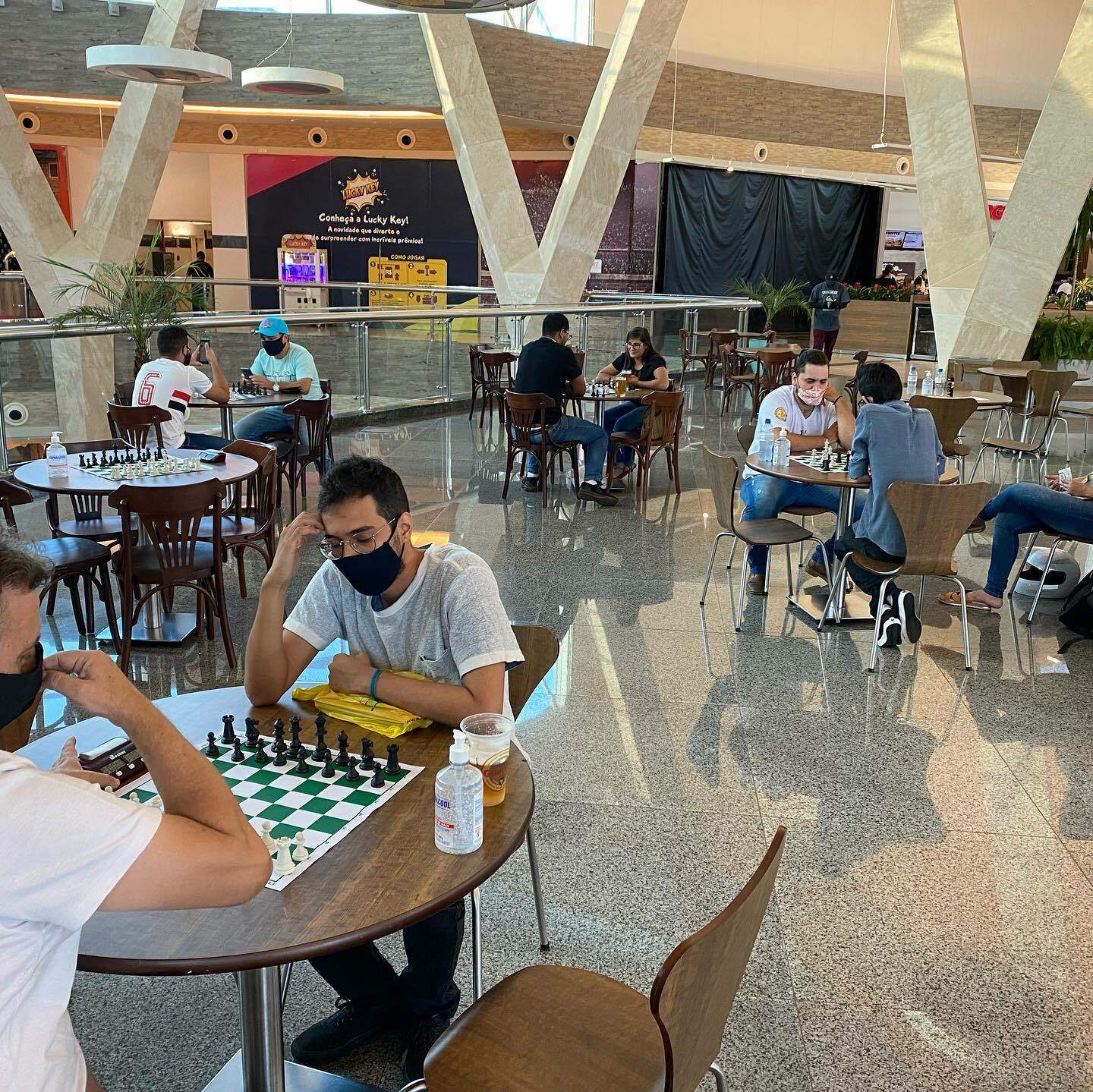 Centro de Convivência deixa de funcionar no Clube de Xadrez
