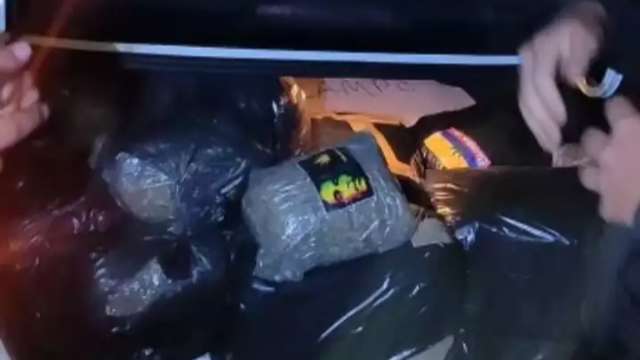 Casal &eacute; preso levando maconha da fronteira para MT a mando de fac&ccedil;&atilde;o 